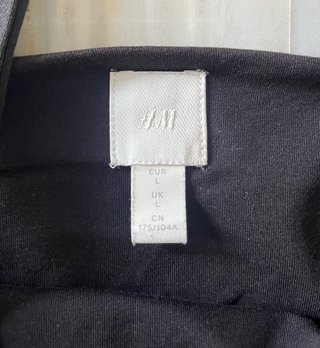 Body negro de tirantes anchos H&M