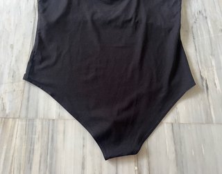 Body negro de tirantes anchos H&M