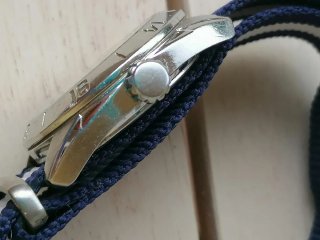 Reloj Lotus Plata y Azul