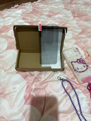 2 Fundas Móvil con Colgante y Cristal Templado