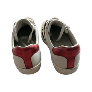 Gucci Ace Stripe Sneakers in Pelle Donna Taglia US
