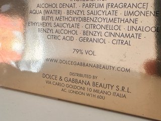 Dolce & Gabbana The One Gold Eau de Parfum Intense