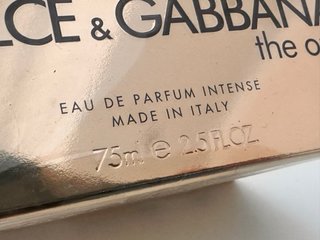 Dolce & Gabbana The One Gold Eau de Parfum Intense