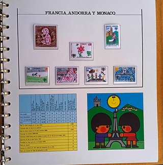 Álbum Filatelia Europea UNICEF 1979