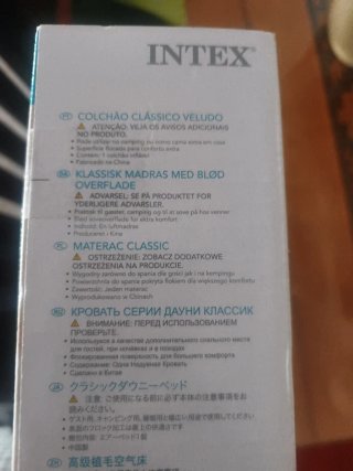Cama hinchable Intex