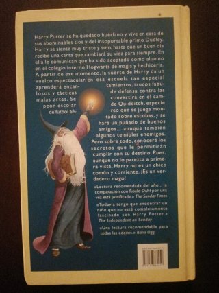 Harry Potter la Piedra Filosofal Emece 1a Edición