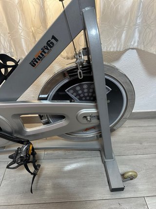 Bicicleta de Spinning Gris