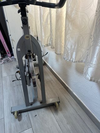 Bicicleta de Spinning Gris
