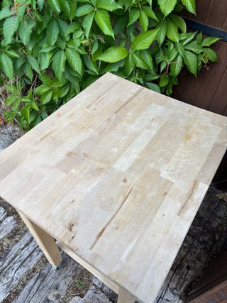 Carrito auxiliar madera con ruedas Ikea