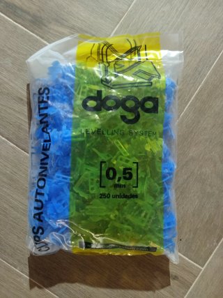 Doga 250 uds Nivelación 0,5 mm
