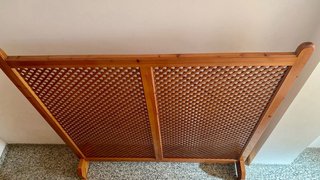Separador de ambientes de madera