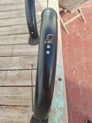 Guardabarros bici niño