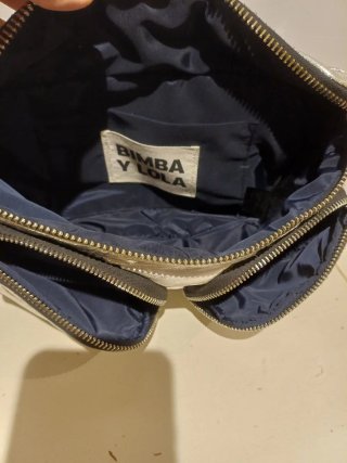 Riñonera Bimba y Lola plateada