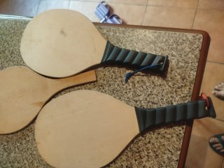 3 Raquetas de Ping Pong