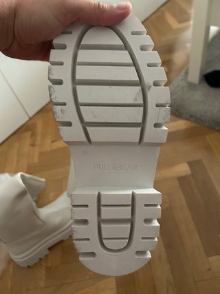 Botas Pull&Bear mujer blancas sin estrenar