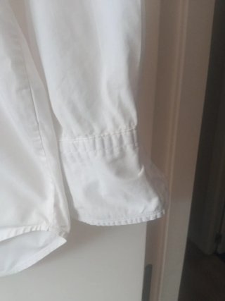 Camisa Oversize Zara Blanca Talla Única