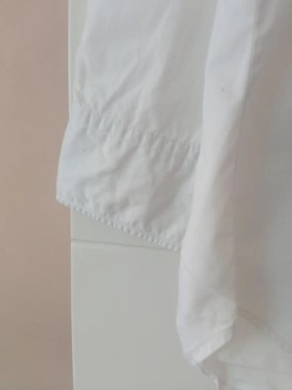 Camisa Oversize Zara Blanca Talla Única