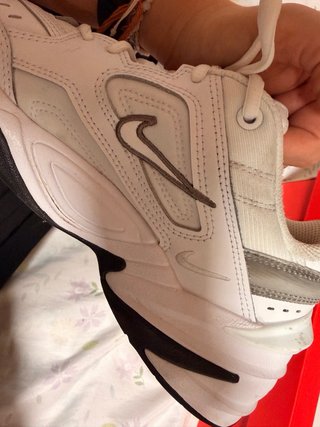 Zapatillas Nike Blancas y Plateadas