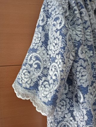 Saya de encaje y brocado Traje de Gloria