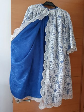 Saya de encaje y brocado Traje de Gloria