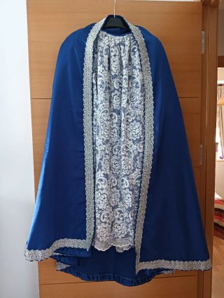 Saya de encaje y brocado Traje de Gloria