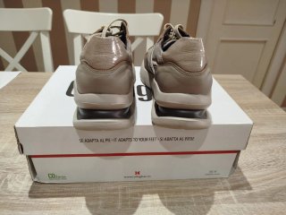 Zapatillas Callaghan Mujer Beige/Oro