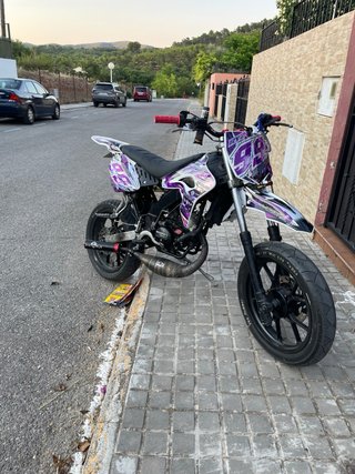 Moto Supermotard 49cc