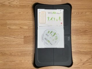 Wii Fit Plus + Tabla Balance negra