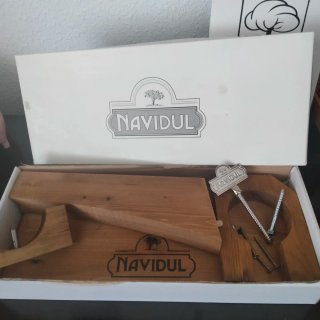 Jamonero Navidul de madera