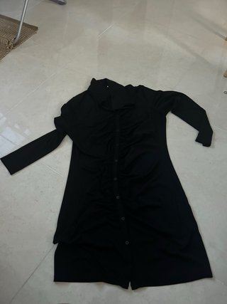 Vestido H&M Negro Talla XL