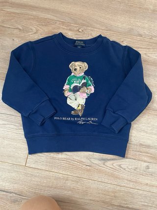 Sudadera invierno Polo Ralph Lauren Oso Niño