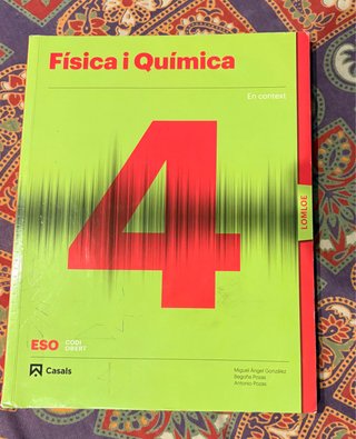 Física i Química, 4 ESO, Codi Obert, En context