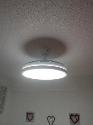 Ventilador retractil + Instalación