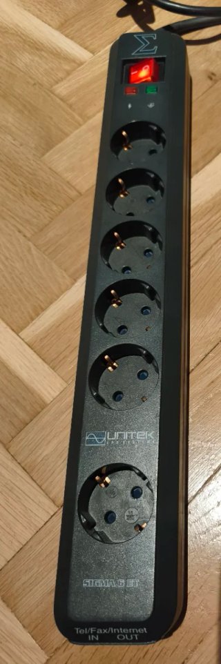 Regleta Unitek PROFESIONAL SAI SIGMA 6 ET