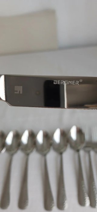 Juego Cubertería Acero Inoxidable Bergner
