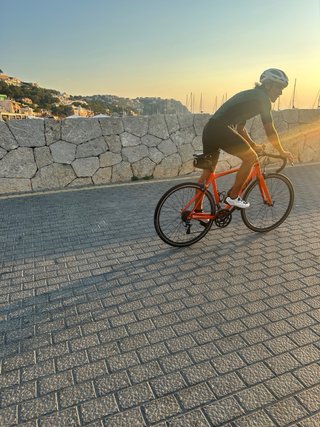 Bicicleta KTM Strada Naranja