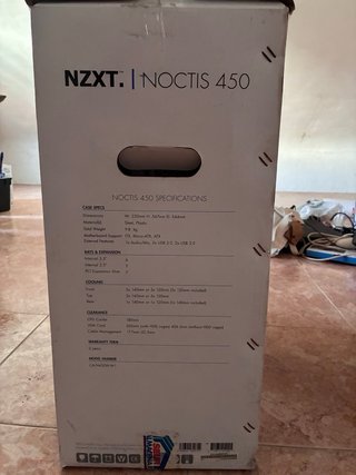 Caja NZXT Noctis 450 BOLD IS BACK