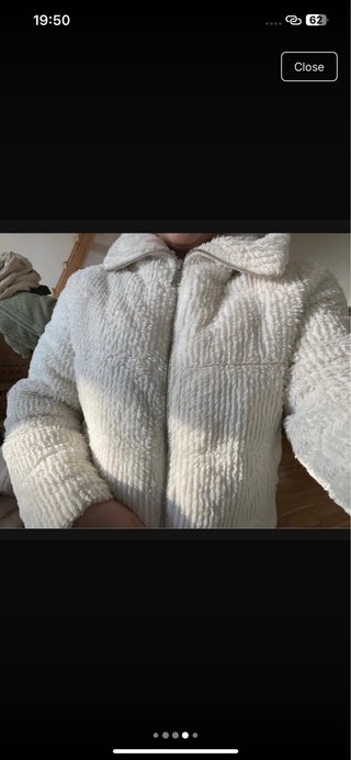Chaqueta de invierno blanca
