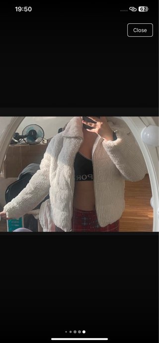 Chaqueta de invierno blanca