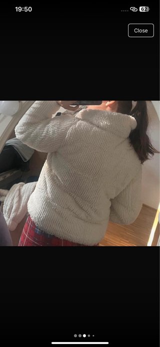 Chaqueta de invierno blanca