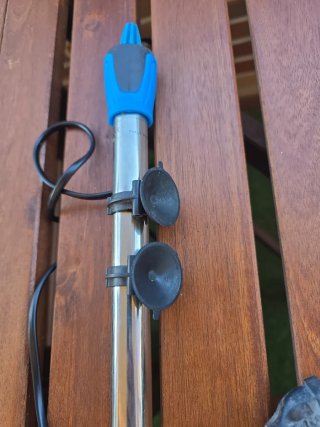 Calentador BPS Acuario Acero 100W