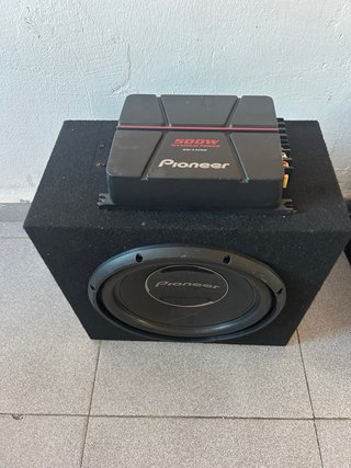 Subwoofer y Etapa Pioneer