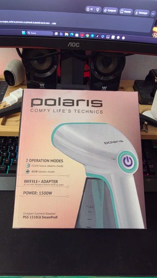 Plancha de vapor Polaris