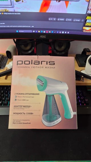 Plancha de vapor Polaris