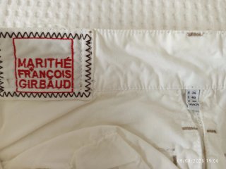 Pantalón ancho blanco
