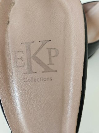 Scarpe décolleté ankle strap vintage Y2K nere 38