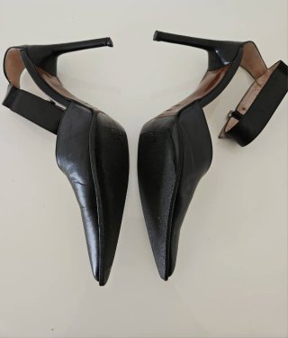Scarpe décolleté ankle strap vintage Y2K nere 38