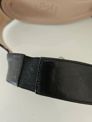 Scarpe décolleté ankle strap vintage Y2K nere 38