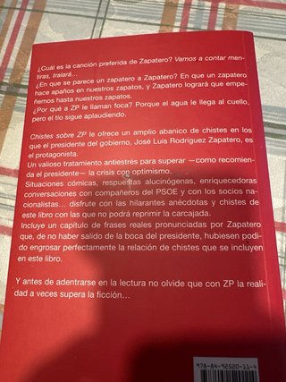 Chistes sobre Zapatero