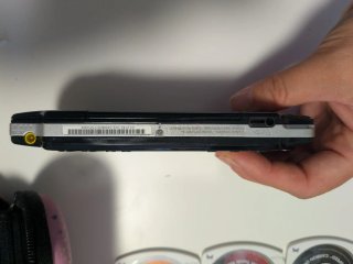 PSP Negra + 3 Juegos + Funda Rosa